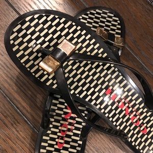 Coach Landon Jelly Flip Flops